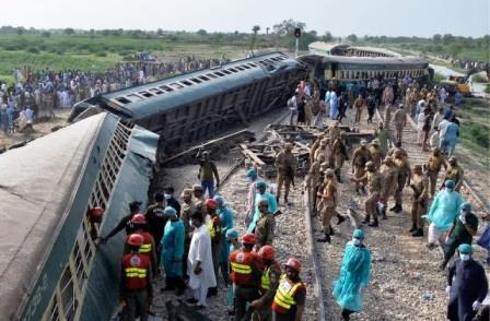 Rawat: Pakistan Railways Faces Another Setback as Relief Engine Derails Near Tando Adam
