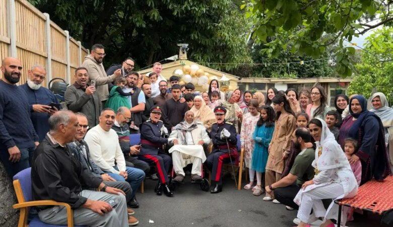 London: WW2 Veteran Mirza Khan Celebrates 103rd Birthday, Honored for Lifetime of Service