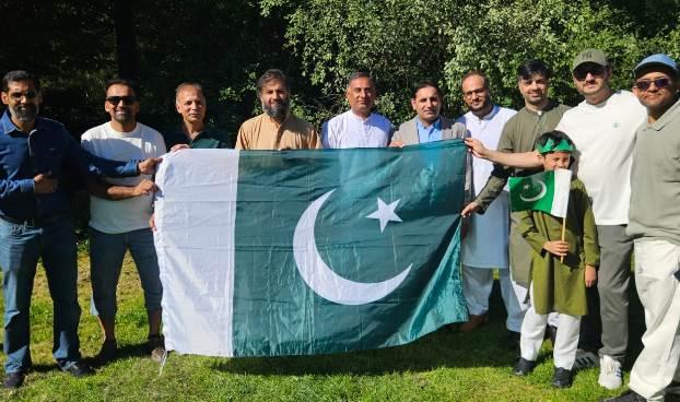 Sweden: 78th Pakistan Independence Day Celebrated with Enthusiasm in Gothenburg