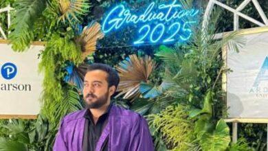 London: Malik Daniyal Awan successfully earned his law degree from the University of Bedfordshire