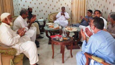 Kahuta:Shahid Khaqan Abbasi Visits Kahuta, Meets Political and Social Leaders, Offers Condolences