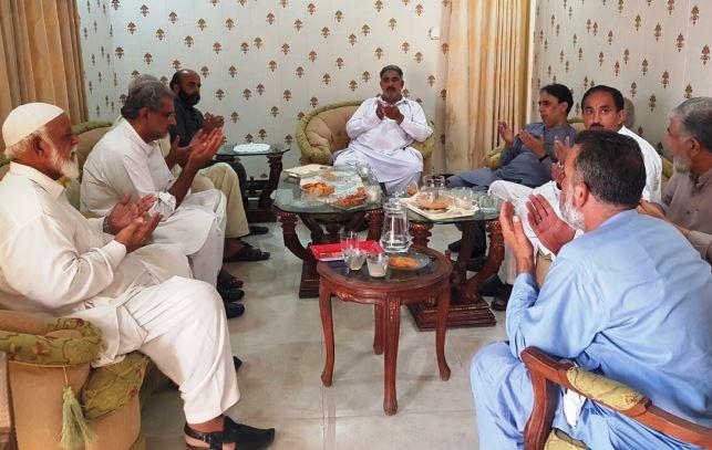 Kahuta:Shahid Khaqan Abbasi Visits Kahuta, Meets Political and Social Leaders, Offers Condolences