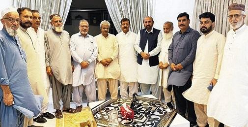 Kahuta: President of Anjuman-e-Tajran Pakistan Kashif Chaudhry Meets Traders, Discusses Key Issues