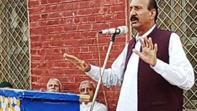 Kallar Syedan; Anugration of Dheri Madho road held with MPA Raja Saghir Ahmed