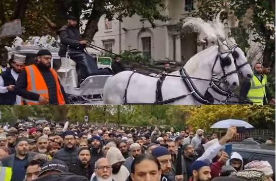 London: Hundreds Attend Funeral of Pir Abdul Qadir Jilani in Walthamstow