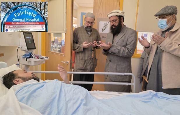 UK; Renowned Naat Khawan Syed Tahir Abbas Tirmizi, of Kanoha, is hospitalized in the UK