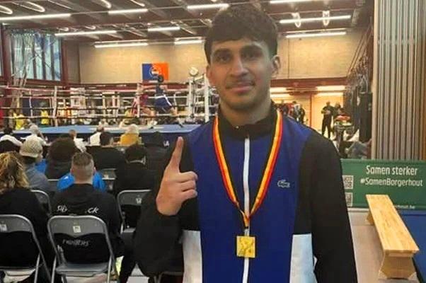 Belguim; Pakistani-Origin Abdullah Ahmad Wins Belgian Boxing Championship for the Third Consecutive Time