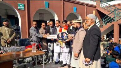 Gujar Khan: Prize Distribution Ceremony Held at Govt Boys Higher Secondary School Bewal, Matric Topper Awarded