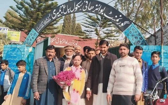 Kahuta: Senior Teacher Farooq Azam Retires After 33 Years of Service at Government High School Baghjmeri