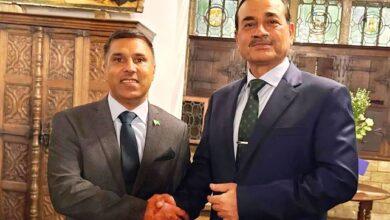 London: Raja Muhammad Khizer Khan Congratulates Field Marshal Hafiz Syed Asim Munir on Appointment as Chief of Defence Forces (CDF)