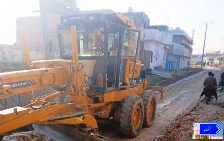 Gujar Khan: Concrete Work on Daultala–Gujar Khan via Sukho Road Causes Temporary Traffic Disruption