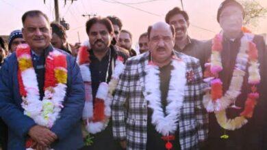 Gujar Khan: Inauguration of Drainage Construction Project on Daultala–Sukho Road