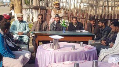 Gujar Khan: Special Meeting of Inqalabi Union Zone Gujar Khan Held at Mandra Railway Station