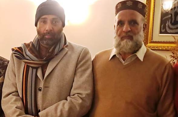 London: Pir Syed Jabar Ali Shah Hamdani Meets Community Figures During Hemel Hempstead Visit