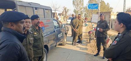 Kahuta: SP Saddar Visits Special Police Pickets, Orders Tightened Security