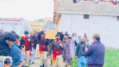 فوجی جوان شہید