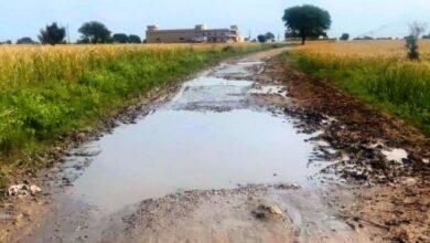 Gujar Khan; Daultala: Link Road Damaged After Rains, Residents Face Severe Difficulties