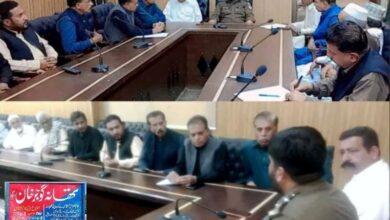 Gujar Khan: SHO holds meeting with Nambardars to check residency of Afghans in their areas