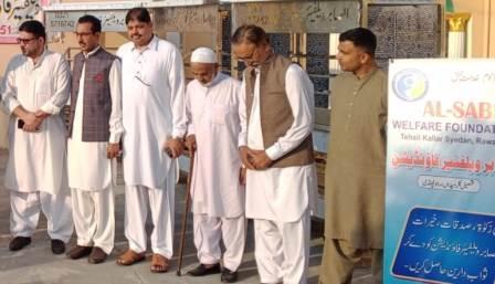 Kallar Syedan: Al-Sabir Welfare Foundation Distributes Modern Carts to Workers