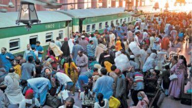 Rawat: Rush at Rawalpindi Railway Station as Transport Shutdown Prompts Emergency Inspection