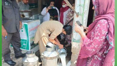Kallar Syedan: Massive Crackdown on Adulterated Milk: 50 Litres Destroyed, Fines Imposed