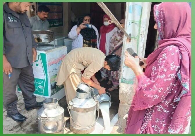Kallar Syedan: Massive Crackdown on Adulterated Milk: 50 Litres Destroyed, Fines Imposed