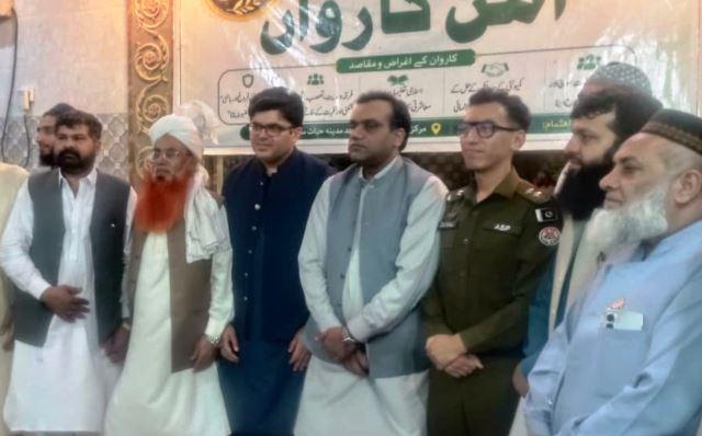 Gujar Khan: Arrival of Rawalpindi Police and Prominent Religious Scholars’ Peace Caravan
