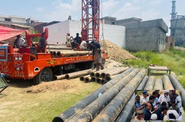 Gujar Khan: New Tube Well Inaugurated in Ward No. 19 to Improve Water Supply
