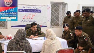 Kallar Syedan: CPO Hassan Mushtaq Sukhera Holds Open Courts at Police Station