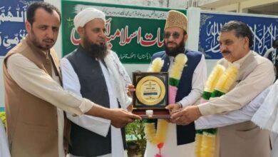 Kallar Syedan: Federal Minister for Religious Affairs Sardar Muhammad Yousaf visits Dhok Qazian