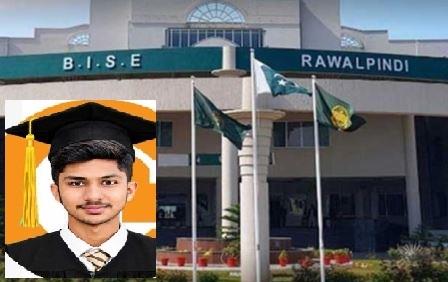 Kallar Syedan: Ali Saqib Secures Third Position in Rawalpindi Board