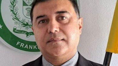 Germany؛ Ali Anser Zaidi Assumes Charge as New Consul General of Pakistan Consulate in Frankfurt