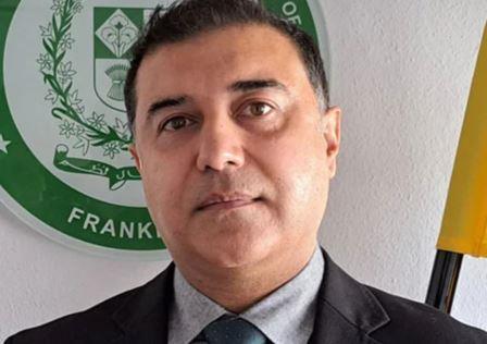 Germany؛ Ali Anser Zaidi Assumes Charge as New Consul General of Pakistan Consulate in Frankfurt