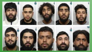 Stoke on Trent: Ten Men Jailed for Combined 130 Years After Mother Set on Fire