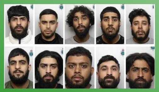 Stoke on Trent: Ten Men Jailed for Combined 130 Years After Mother Set on Fire