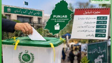 Kallar Syedan: Proposed Schedule for Punjab Local Government Elections Finalized, Polling Set for December 14