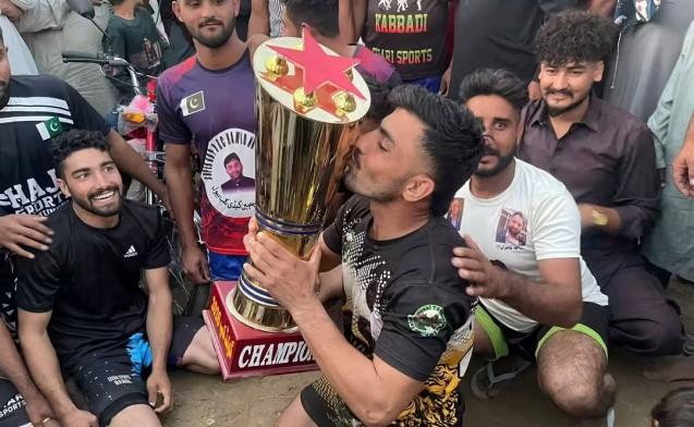 Gujar Khan; Bewal Super Duper Kabaddi Club Players Honoured with prizes Gujar Khan; Bewal Super Duper Kabaddi Club Players Honoured with prizes