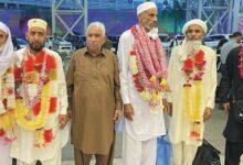 Kahuta; Al-Khalil Umrah Group Returns Home Under the Leadership of Sahibzada Muhammad Farid