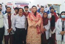 Kahuta; Free Medical Camp at Girls High School Benefits Hundreds of Students