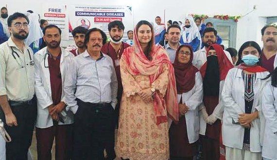 Kahuta; Free Medical Camp at Girls High School Benefits Hundreds of Students