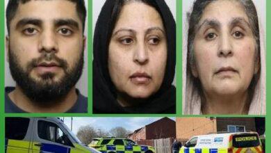 London; Framan Ali along with Zarina and Saadia jailed in Sheffield