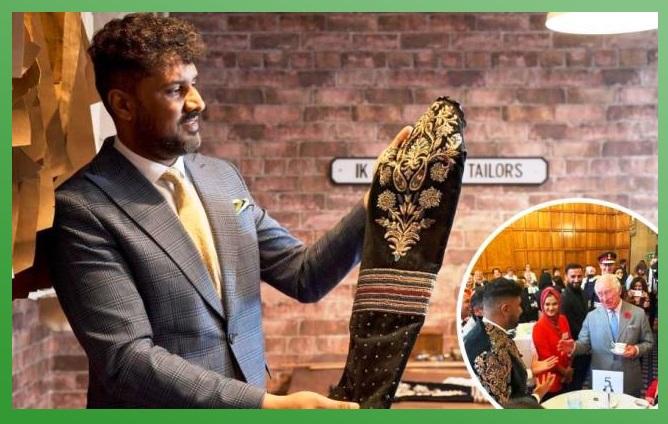 Bradford Tailor Imran Khan Creates Handmade Jacket for King Charles III After Royal Meeting